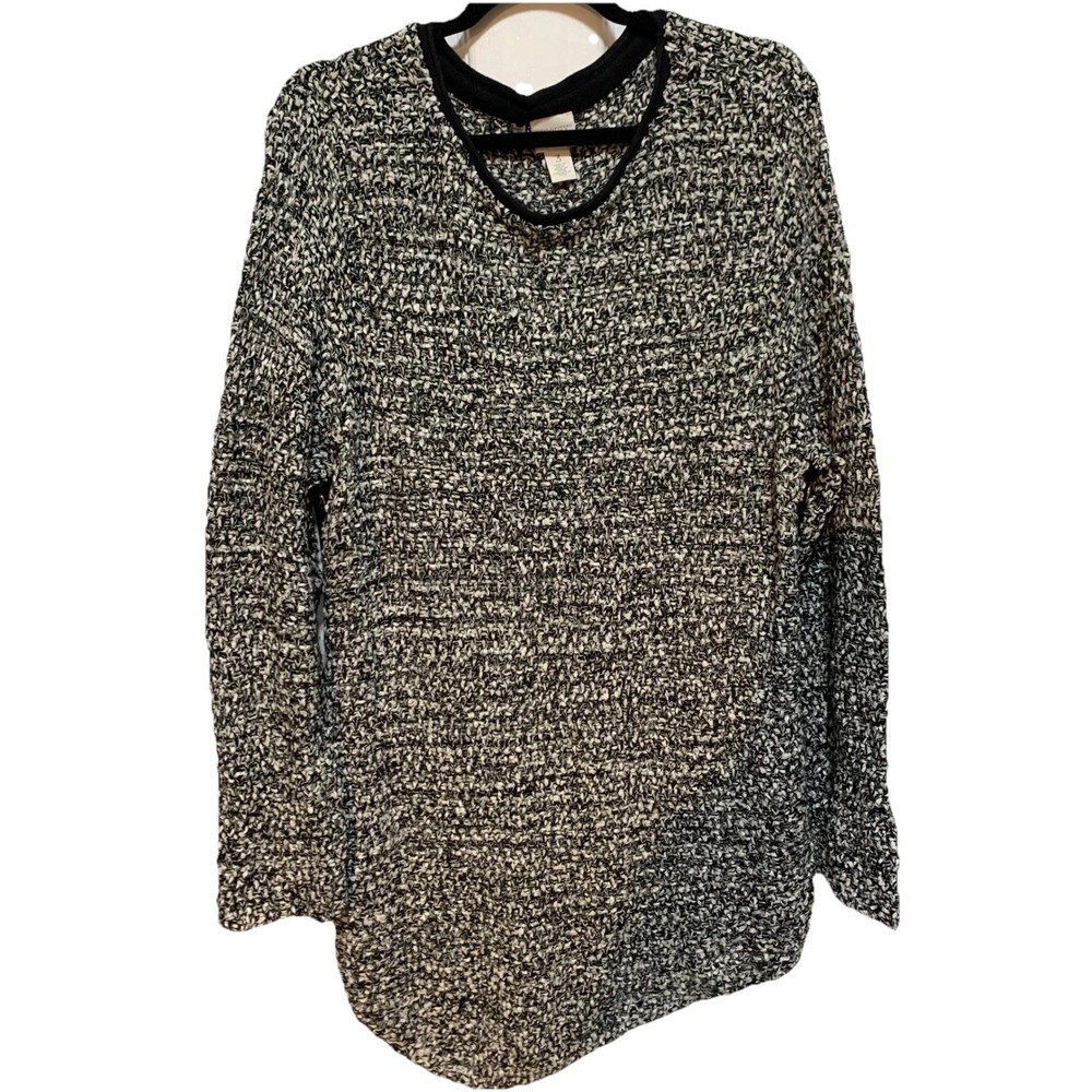 Zenergy by Chicos Casual Sweater XL layering Classic Knit Cozy Sophisticated